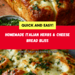 Italian Herbs and Cheese Bread Recipe