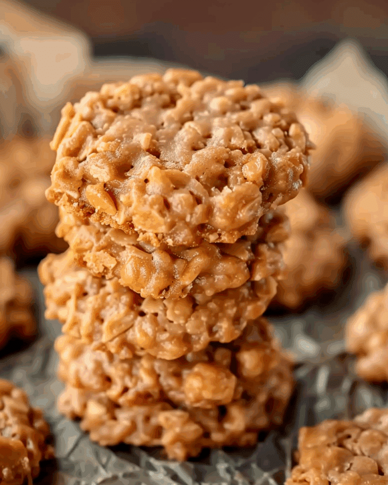 Peanut Butter No-Bake Cookies