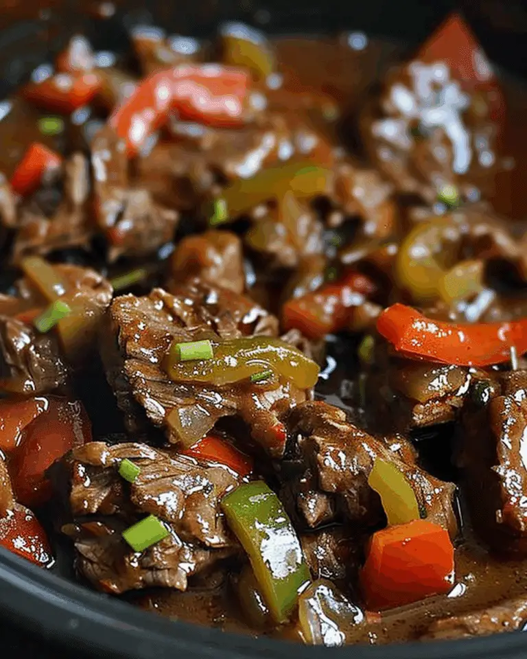 Pepper Steak in a Crock Pot