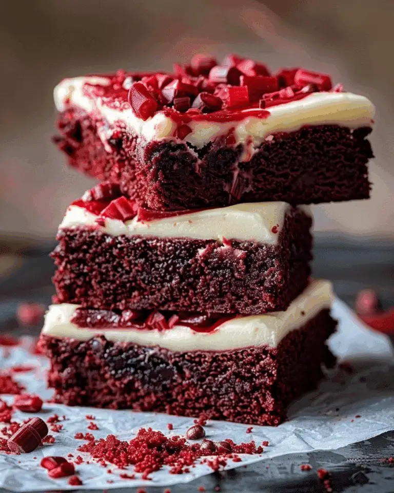 Red Velvet Brownies