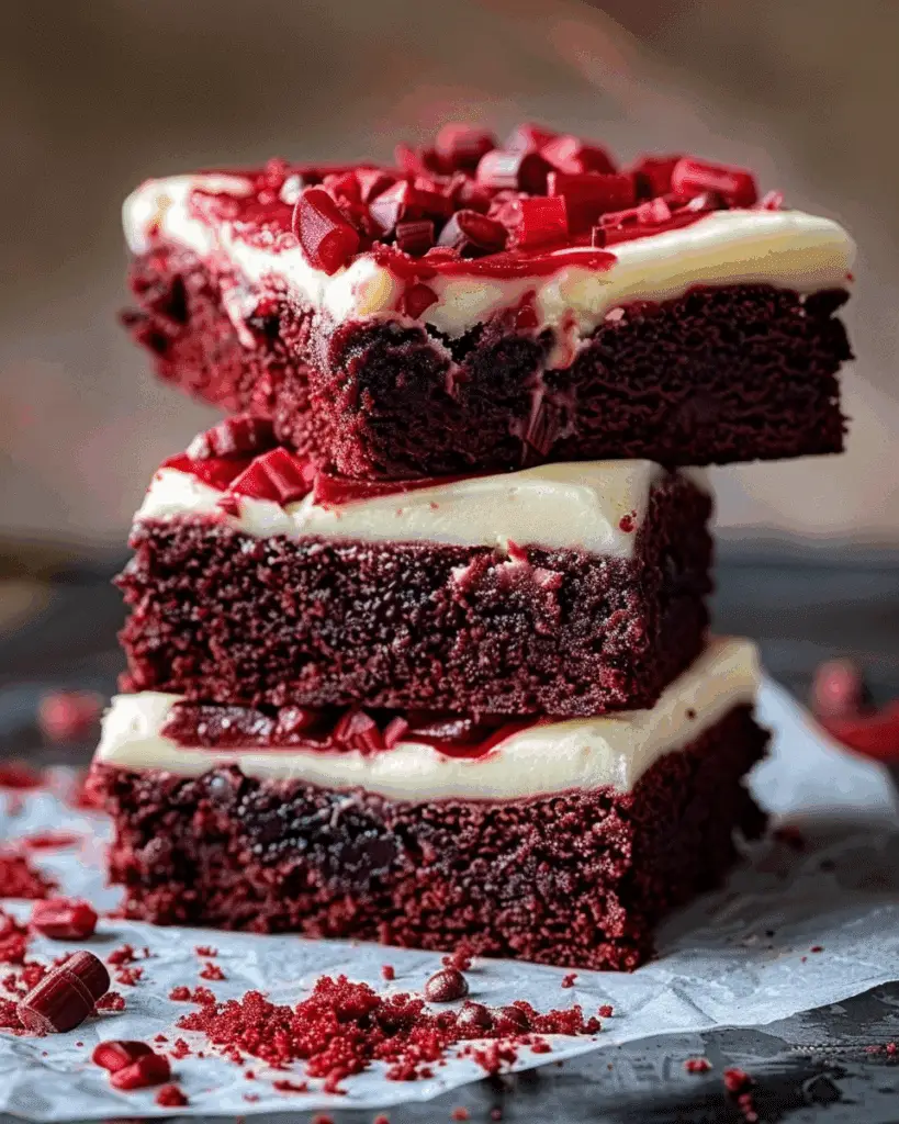 Red Velvet Brownies