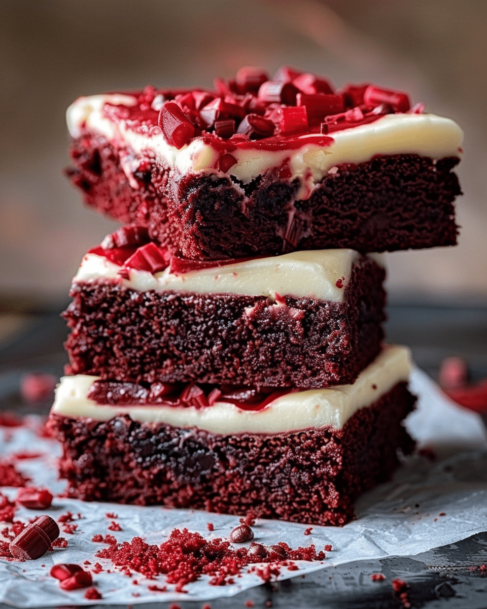 Red Velvet Brownies