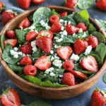 Strawberry Spinach Salad