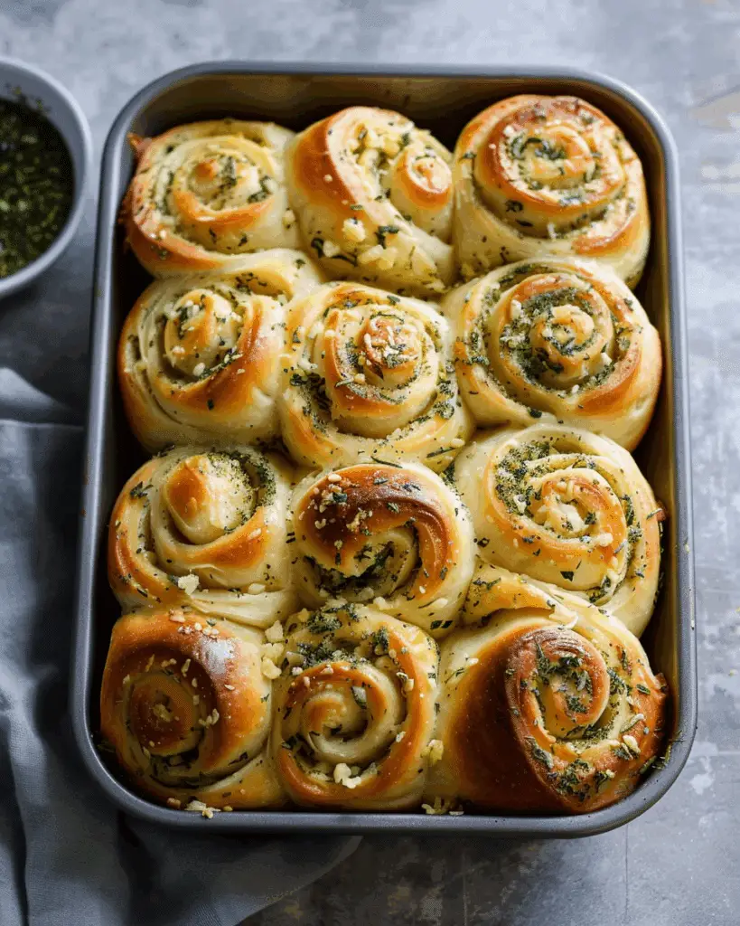 Garlic Swirl Rolls