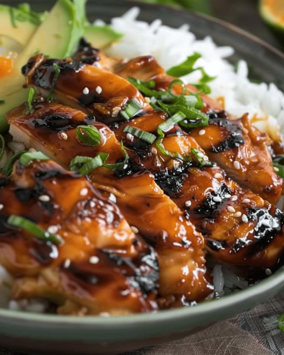 HAWAIIAN STYLE TERIYAKI CHICKEN