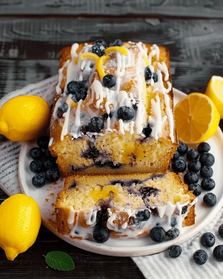 Lemon Blueberry Bread