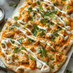 Buffalo Chicken Flatbread