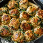 Creamy Spinach Turkey Meatballs