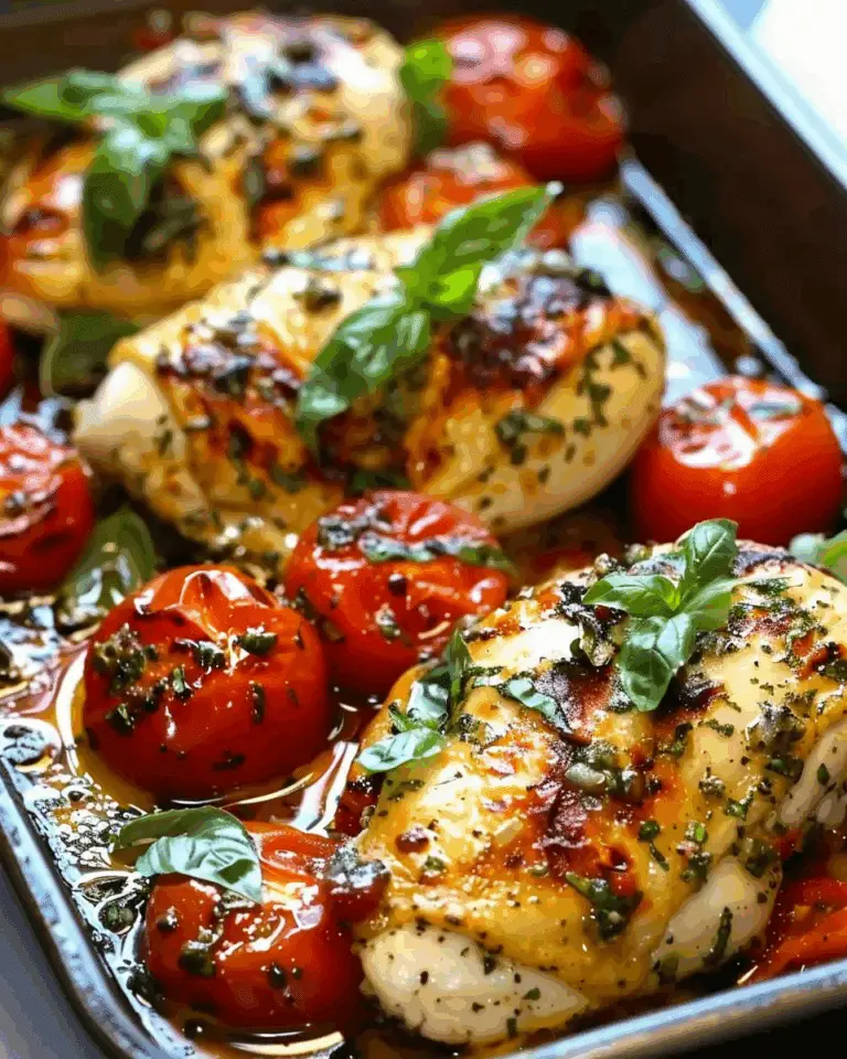 Baked Caprese Chicken
