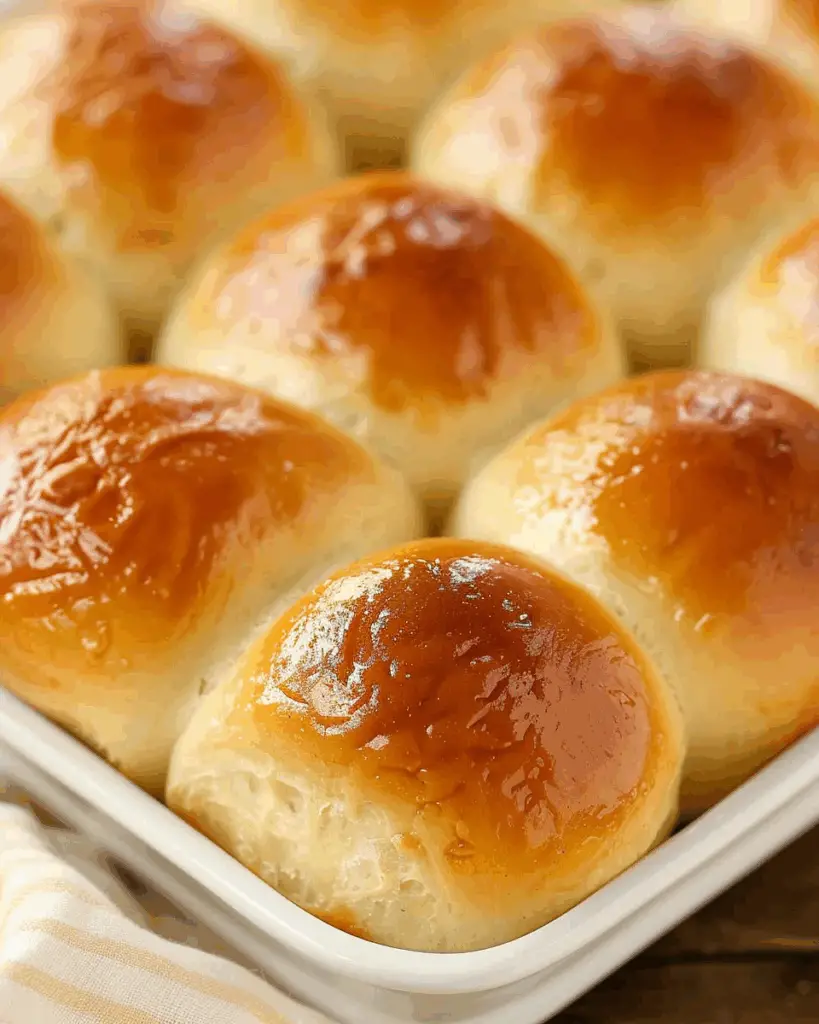 Soft, Warm, and Buttery Dinner Rolls