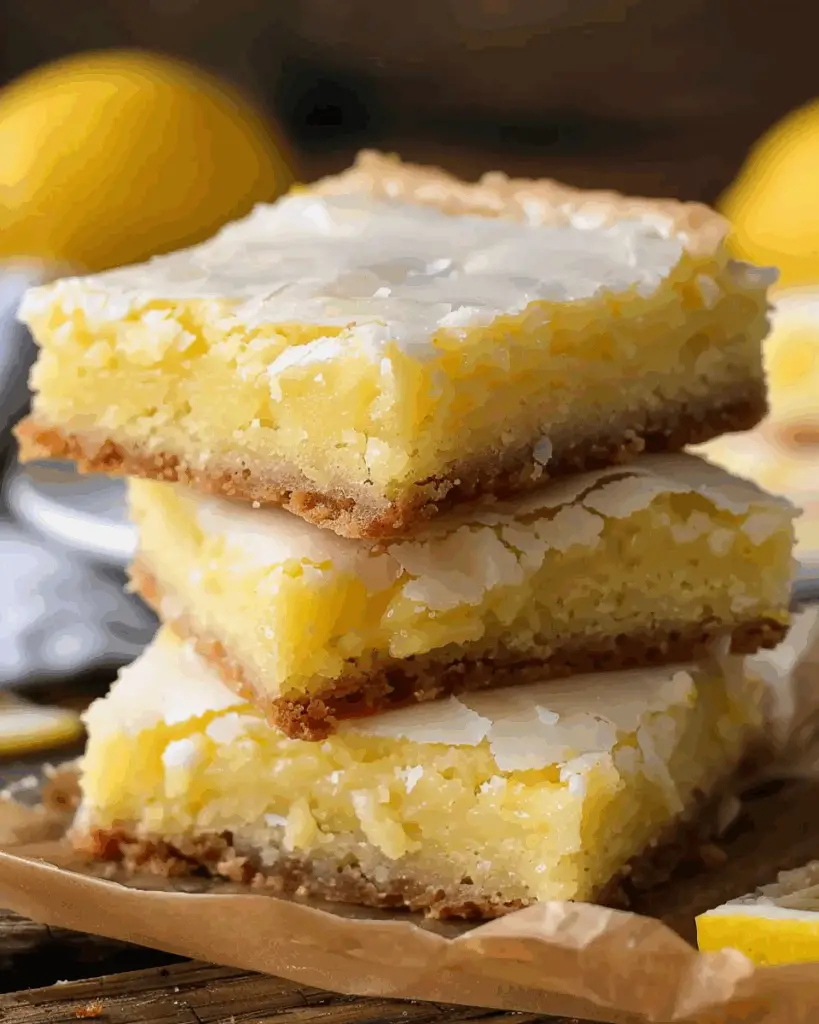 Easy Lemon Brownies