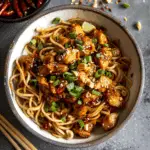 Kung Pao Chicken Noodles