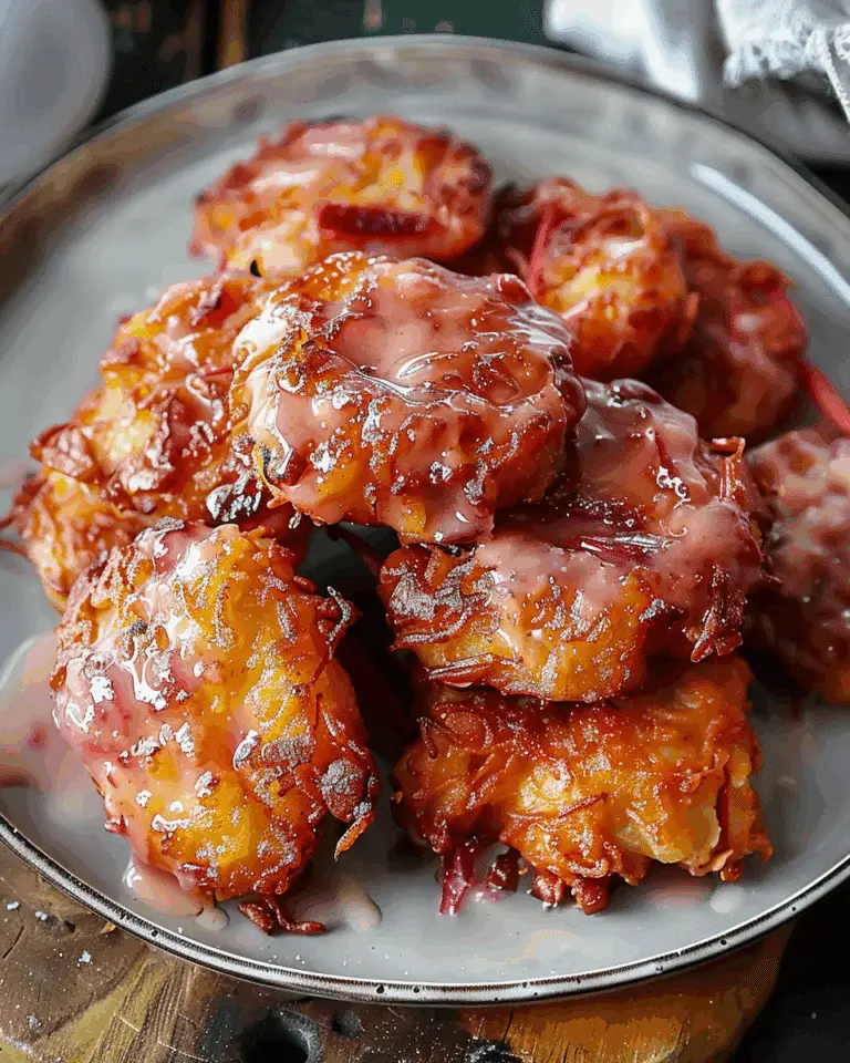 Rhubarb Fritters