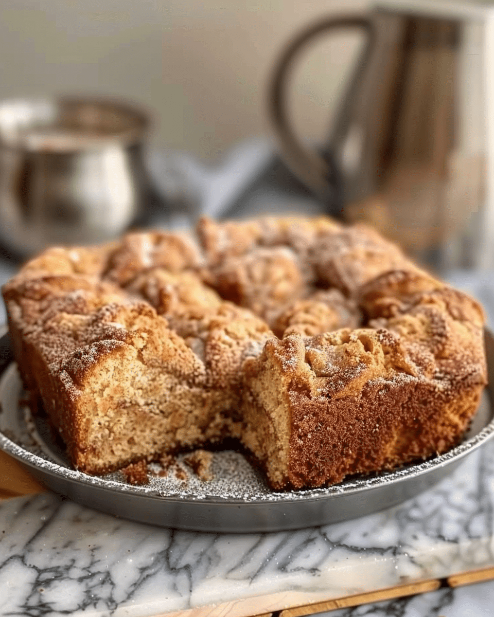 Amish Cinnamon Sugar Coffee Cake