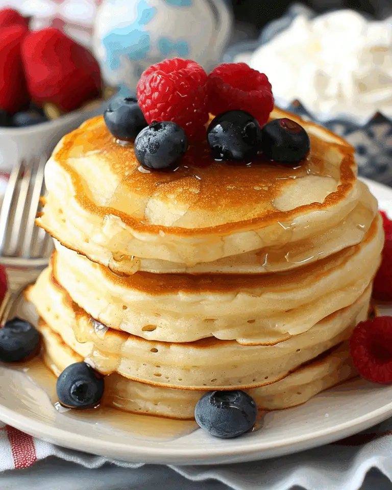 One Bowl, 6 Ingredients: Fluffiest Pancakes Ever in Under 10 Minutes!