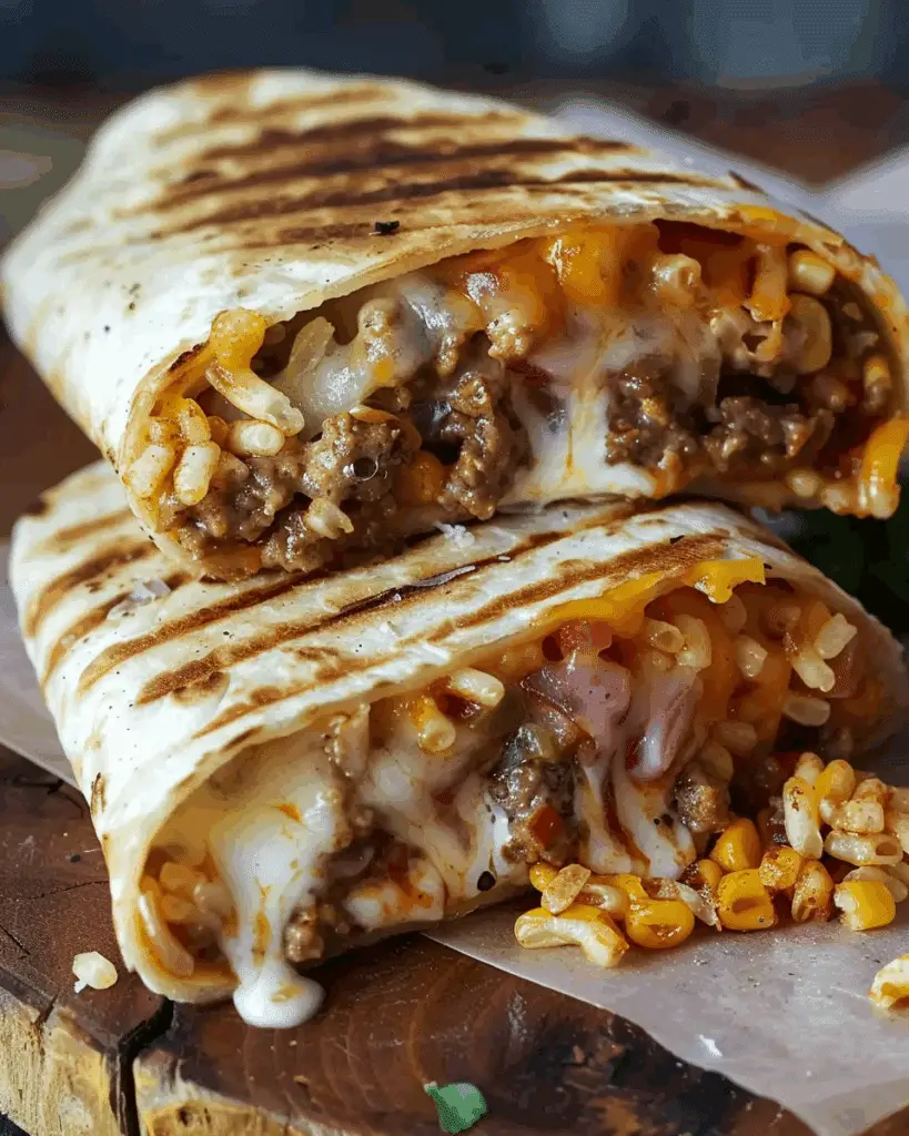 Best Grilled Cheese Burrito