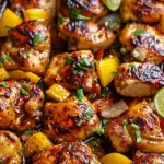 Hawaiian Chicken Sheet Pan