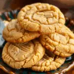 Thick and Chewy Peanut Butter Cookies