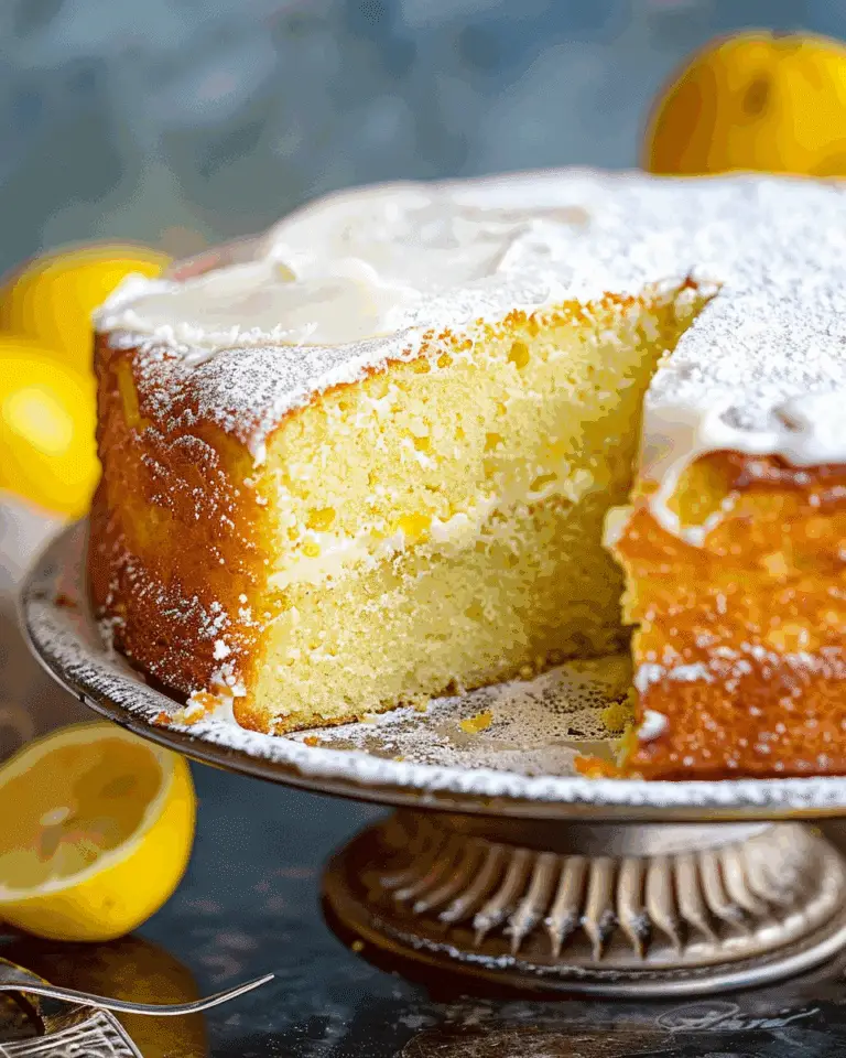 Limoncello Cake