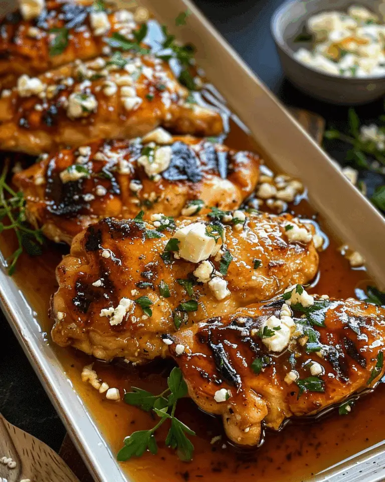 Artisan Hot Honey Infused Feta Chicken
