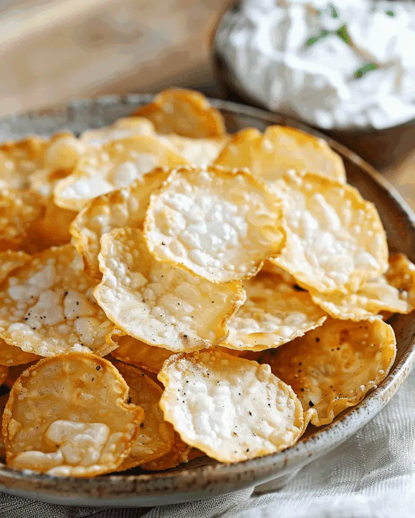 Cottage Cheese Chips