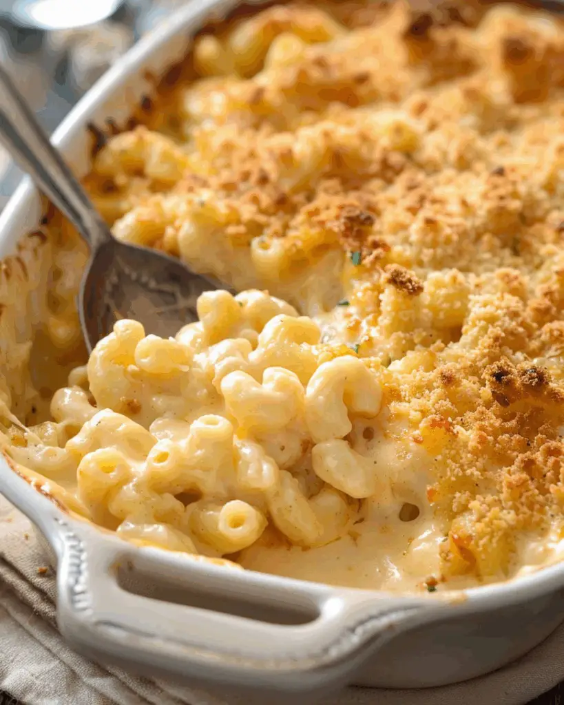 Homemade Baked Mac and Cheese