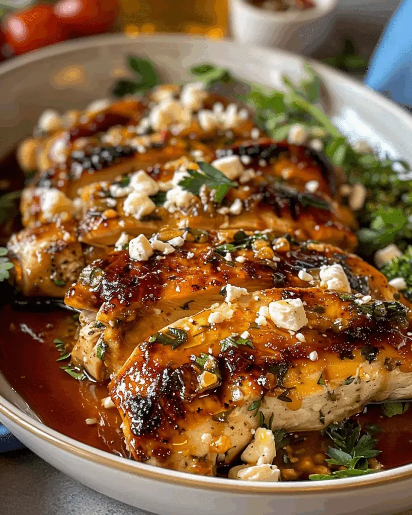 Artisan Hot Honey Infused Feta Chicken