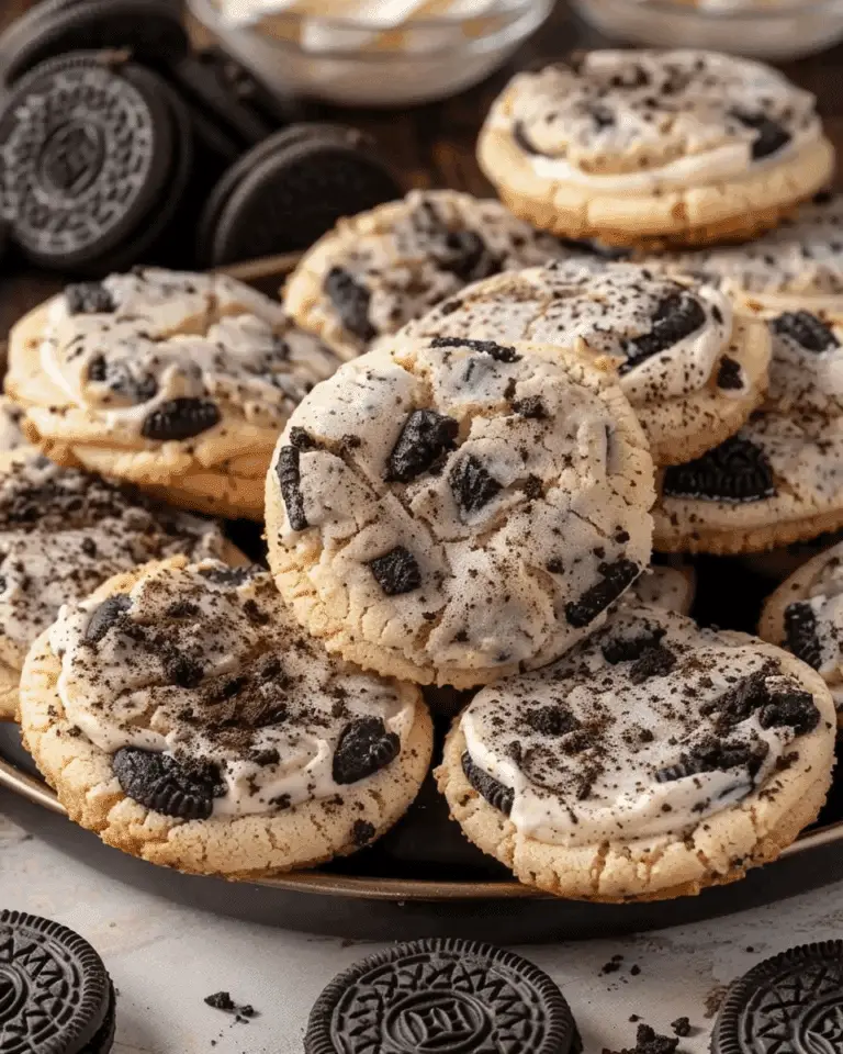 Oreo Cheesecake Cookies