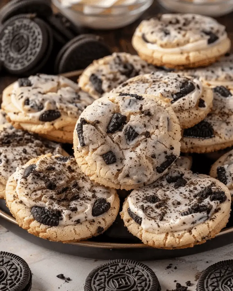 Oreo Cheesecake Cookies