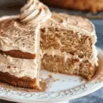 Applesauce Cake with Cinnamon Cream Cheese Frosting