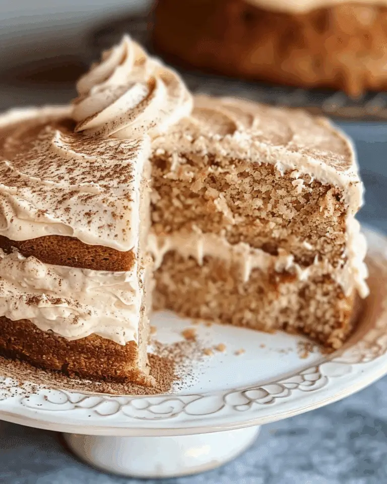 Applesauce Cake with Cinnamon Cream Cheese Frosting