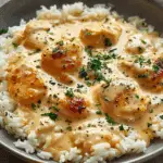 Creamy Smothered Chicken and Rice