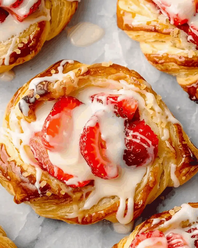 Strawberry Cream Cheese Danish