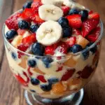 Red White and Blue Cheesecake Salad Recipe