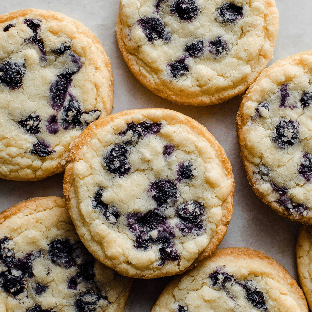 Lemon Blueberry Cookies Recipe - Recipe Image