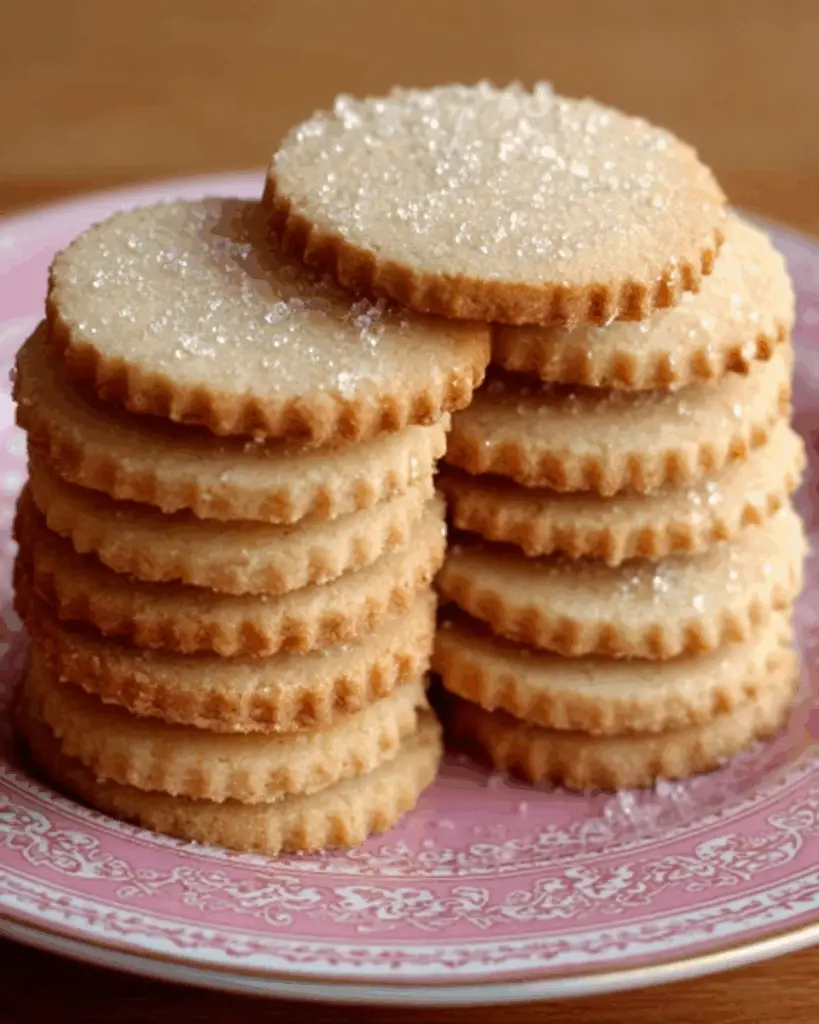 3-Ingredient Butter Cookies Recipe