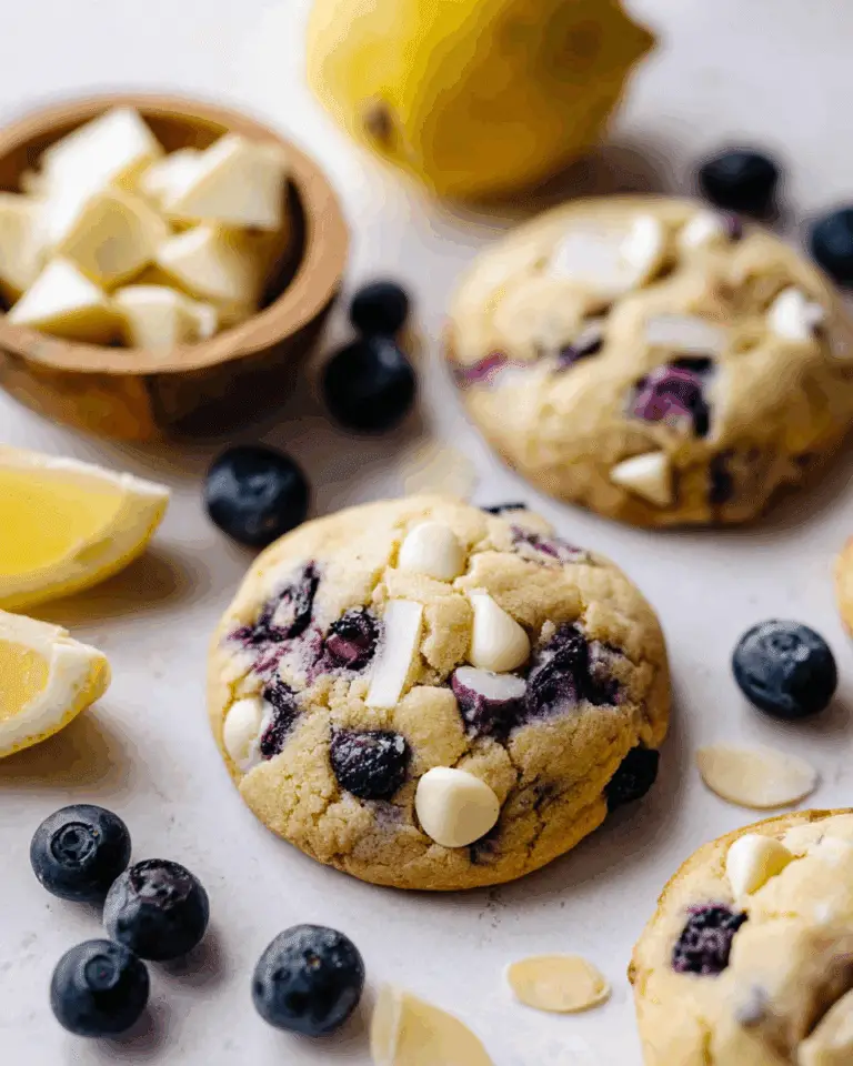 Lemon Blueberry Cookies Recipe