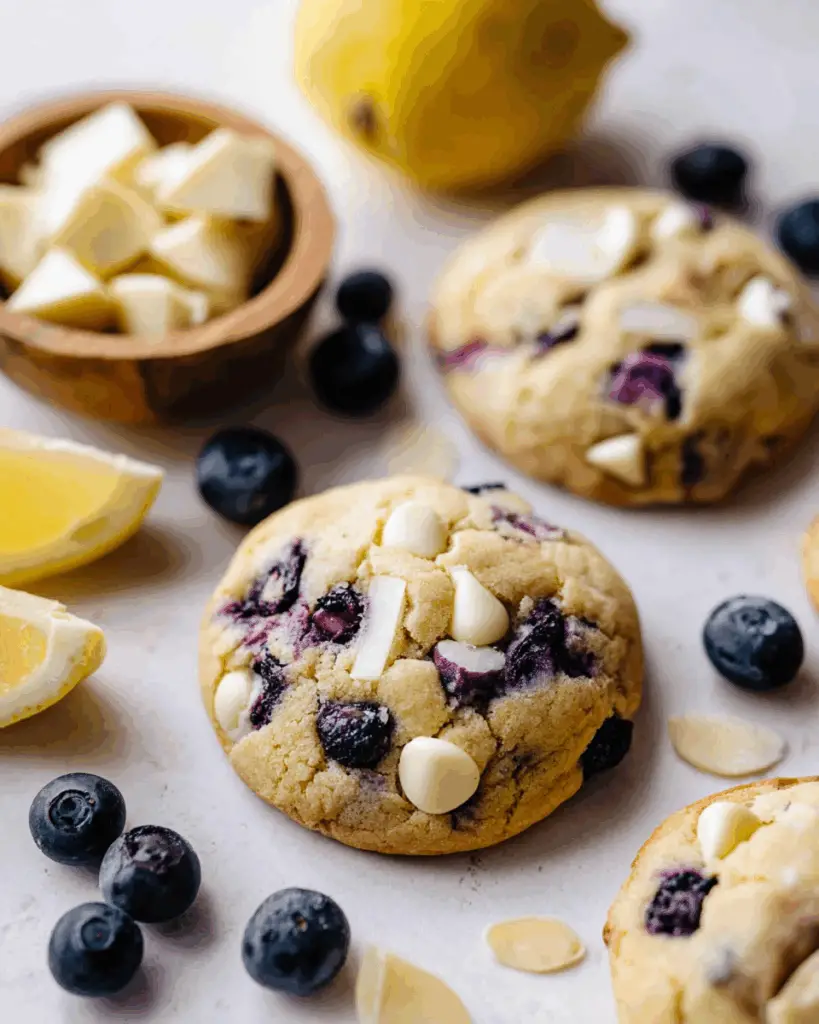 Lemon Blueberry Cookies Recipe