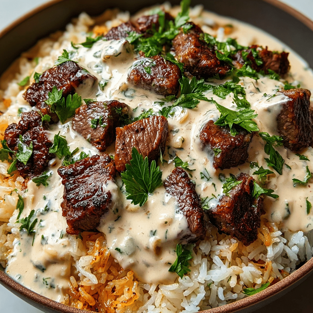 Steak & Queso Rice Recipe - Recipe Image