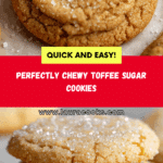 Crinkly Crackly Butter Toffee Sugar Cookies Recipe