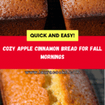 Apple Cinnamon Bread Recipe