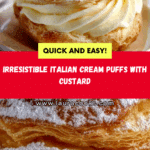 Special Italian Cream Puffs with Custard Filling Recipe
