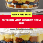 Lemon Blueberry Trifle Recipe
