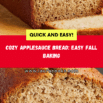 Applesauce Bread Recipe