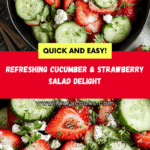 THIS CUCUMBER STRAWBERRY SALAD Recipe