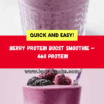 Healthy High Protein Smoothie (46 Grams Per Serving) Recipe