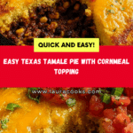 texas tamale pie: discover the flavorful recipe now! Recipe