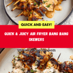 The Best Bang Bang Chicken Skewers Recipe
