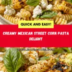 Creamy Street Corn Pasta Salad Recipe