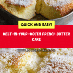 French Butter Cake Recipe